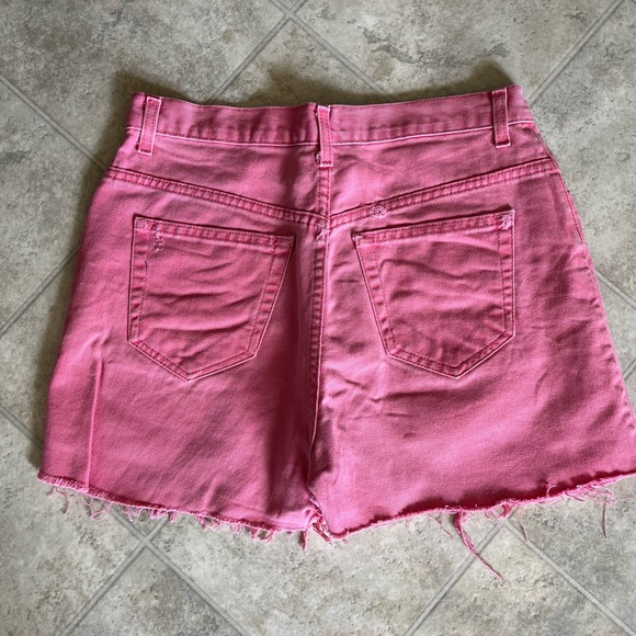 Faded Glory Pink Denim Shorts - Picture 4 of 4